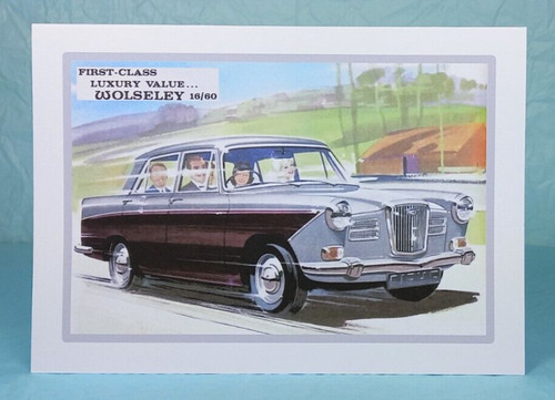 Wolseley greeting card - wolseley, 16/60