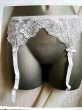 Ladies Sexy White Silky All