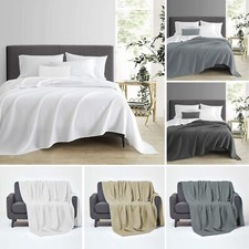 100 cotton waffle weave bed - waffle,