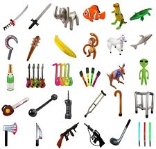 INFLATABLE ANIMAL BANANA TOY STICK HALLOWEEN BLOWUP STAG HAWAI FANCY DRESS PARTY