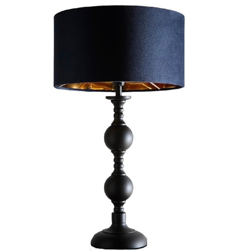 Black metal modern candlestick - metal,