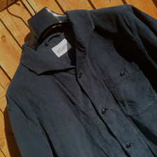 ALBAM Navy S/S Corduroy Camp
