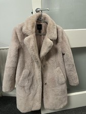 New look Pink faux fur uk size 10