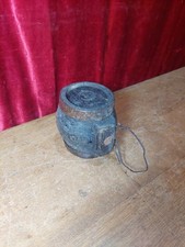 Antique Small Wooden Barrel