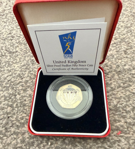 1998 silver proof piedfort - 1998,