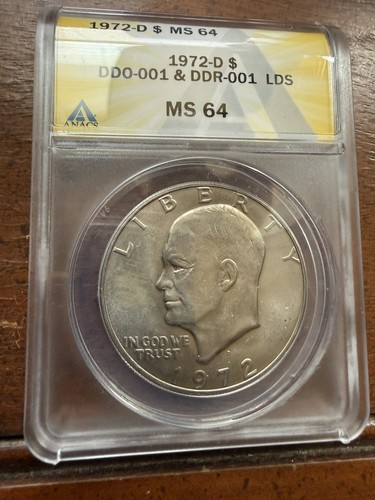 1972 ike anacs ms64 - 1972,