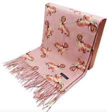 Ladies Dog Scarf Dachshund