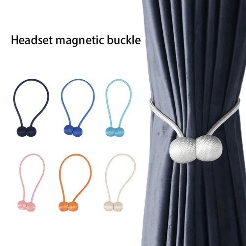 Strong magnetic curtain tie - magnetic,
