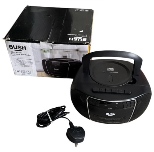 Boxed bush radio cassette - -,