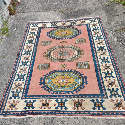 Large vintage antique carpet - vintage,