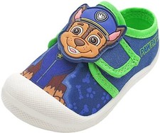 Childrens Boys Girls Paw Patrol Vincent Canvas Shoes
