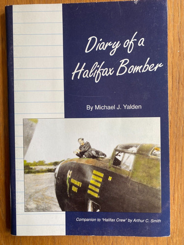 Diary halifax bomber - diary, of