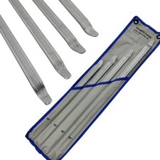 4Pc Tyre Lever Set Car Motorbike Trailer Heavy Duty Forged Tire Levers Tool