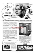 RCA 'VICTROLA' Radiogram Radio