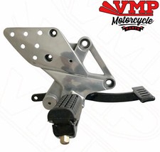 Right Footrest Skyjet SJ125-23 Foot Board Hanger Bracket Brake Lever Pedal Alloy