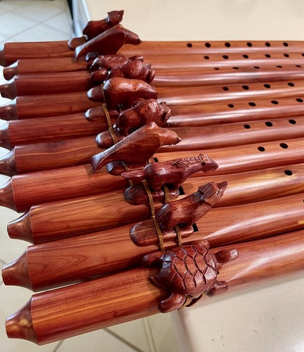 Aromatic cedar flute by - f#m,