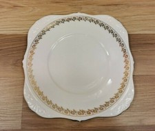Vintage Bone China 9" Square