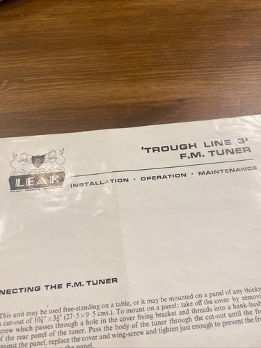 Leak troughline tuner - troughline, 3