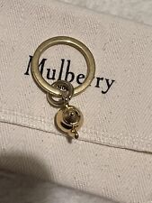 Mulberry Teapot Bag Charm Keyring 'We Love Tea & Cake' Collection in Gold