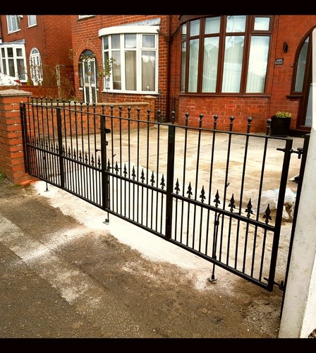 Folding gate metal iron - gate,,