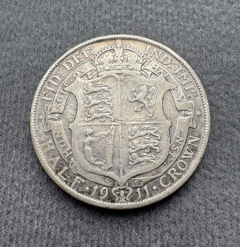 1911 half crown - king, george