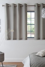 Grey Silver Lined Cotton