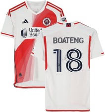 Emmanuel Boateng New England Revolution Signed MU #18 Jersey - '24 Season - S
