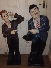Old Standing Laurel And Hardy Statues