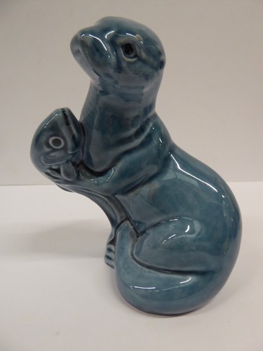 Vintage poole pottery blue - poole,