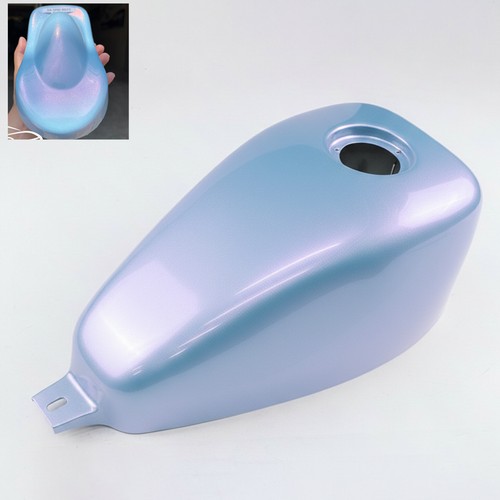 Blue pearl pink - tank, cap