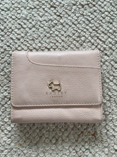 Radley pink leather coin - coin, purse