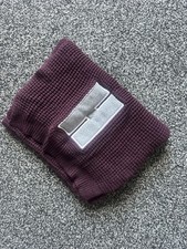 Matalan 195cm Long 30cm Wide Maroon H Scarf