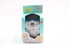 Boxed Bluebird Polly Pocket Funtime Clock Playset Vintage 90s w/ Extra Figures