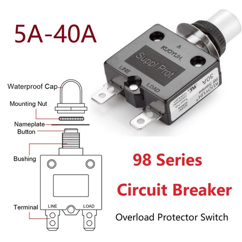 40a circuit breaker - 4a-40a,