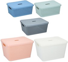 Plastic Storage Box with Lid