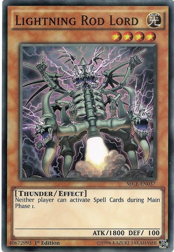 Lightning rod lord sece en037 - rod,