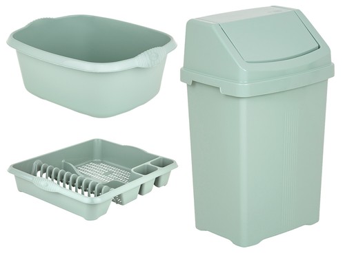 Silver sage set 50l kitchen - silver,