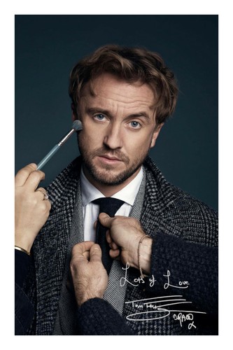 Tom felton draco malfoy signed - draco,