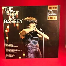 SHIRLEY BASSEY The Best Of Bassey 1970 UK vinyl LP Banana Boat Song record