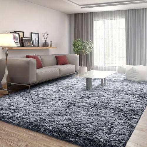 Fluffy rugs large shaggy - rugs,