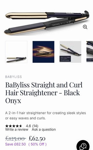 Babyliss straight and curl - straight,