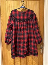 Girls Next Christmas Dress Red