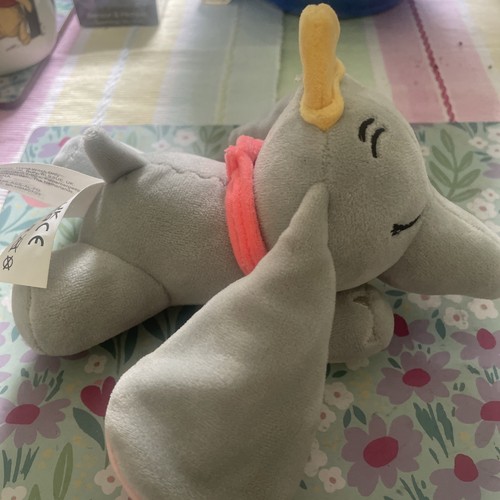 Disney sleeping dumbo plushie - disney,