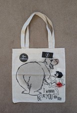 Limited Edition Disney Cotton Tote Bag - Baloo and Mowgli