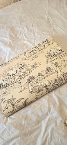 White grey safari style - &,