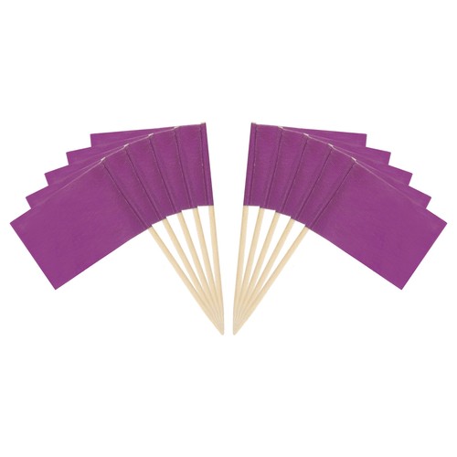 100 pcs flag toothpicks cheese - flag,