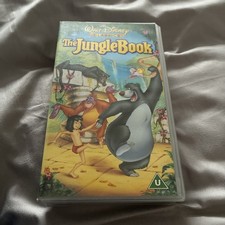 The Jungle Book, Walt Disney, VHS Video Tape, Cert U Children’s Movie