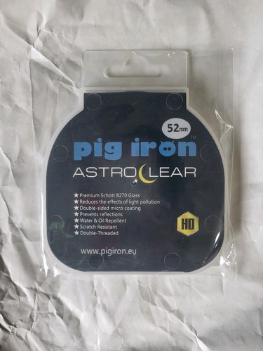 Pig iron 52mm astro clear - iron,