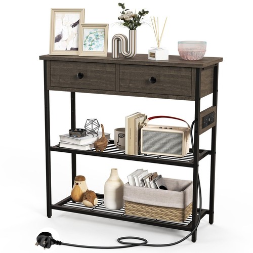 Entryway table narrow console - table,