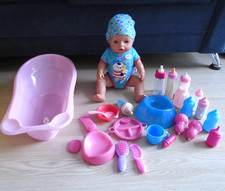 Baby Born Doll (Boy) Clothes And Accessories Bundle